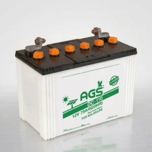 AGS DC 110, 75AH Tubular Battery