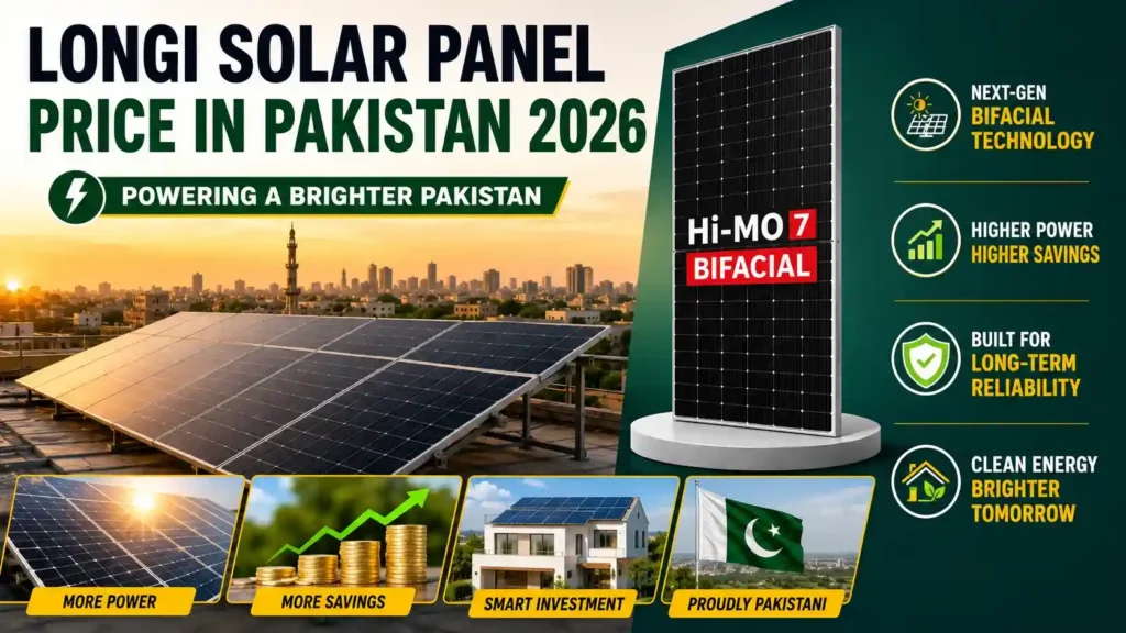 Specifications of Longi Solar Panel