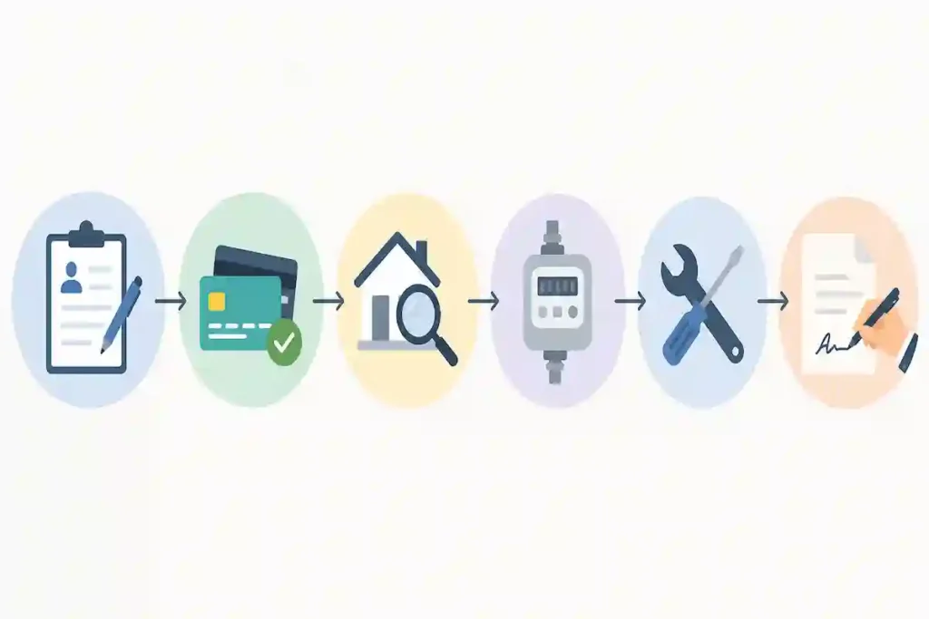 Step by step net metering application process with DISCO in Pakistan